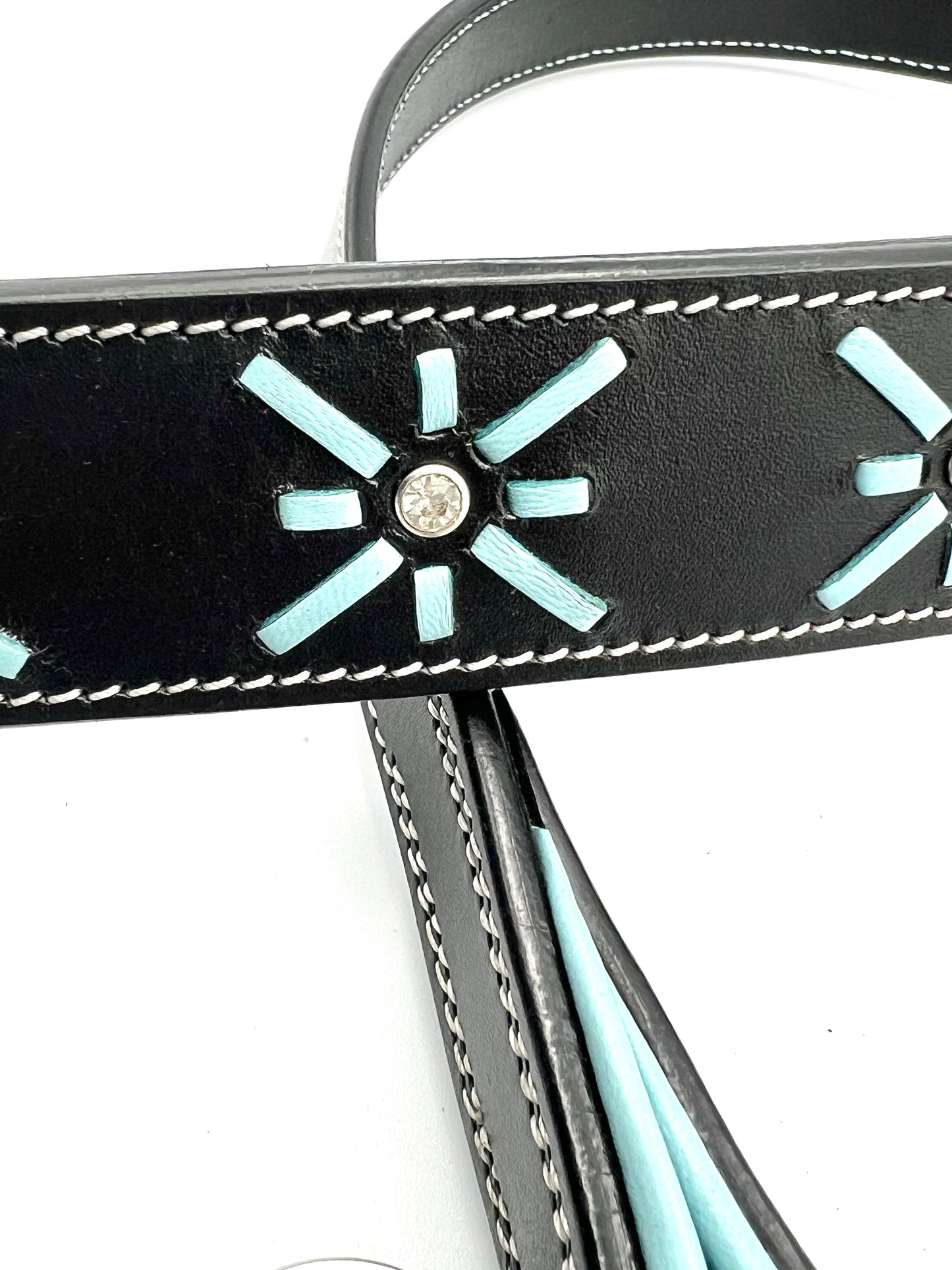 Sunburst Teal and Black