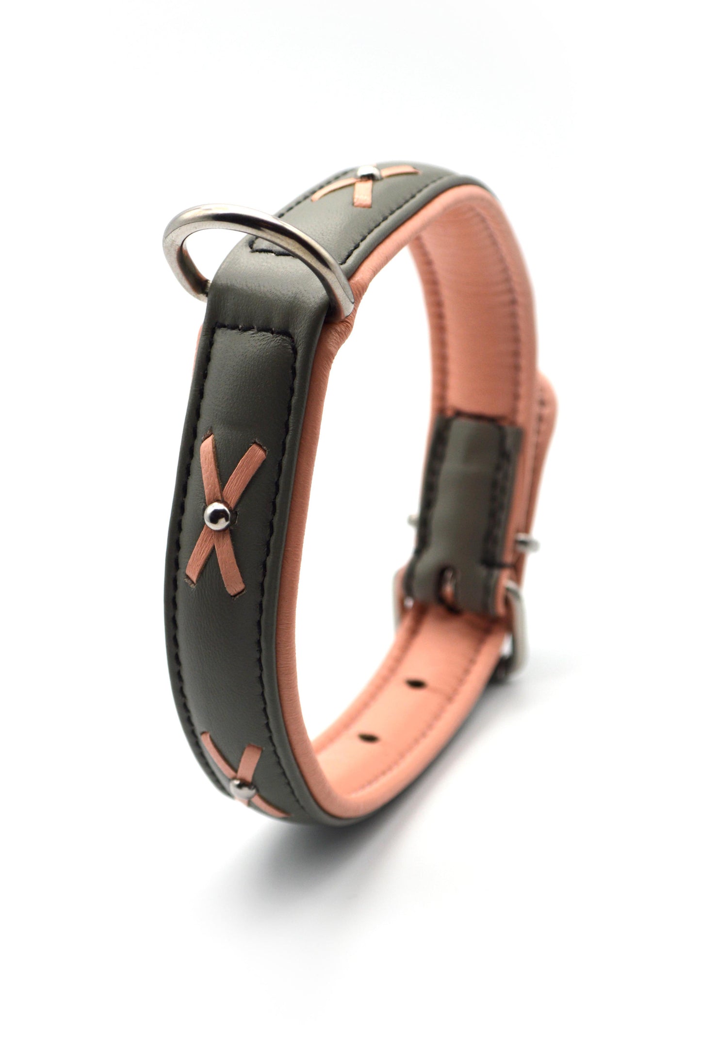Santorini Dark Grey & Pink - Waglie