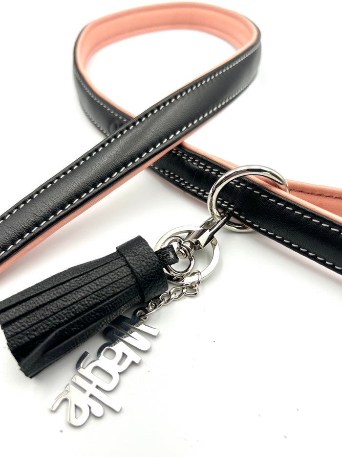 Puffed  Black and Pink